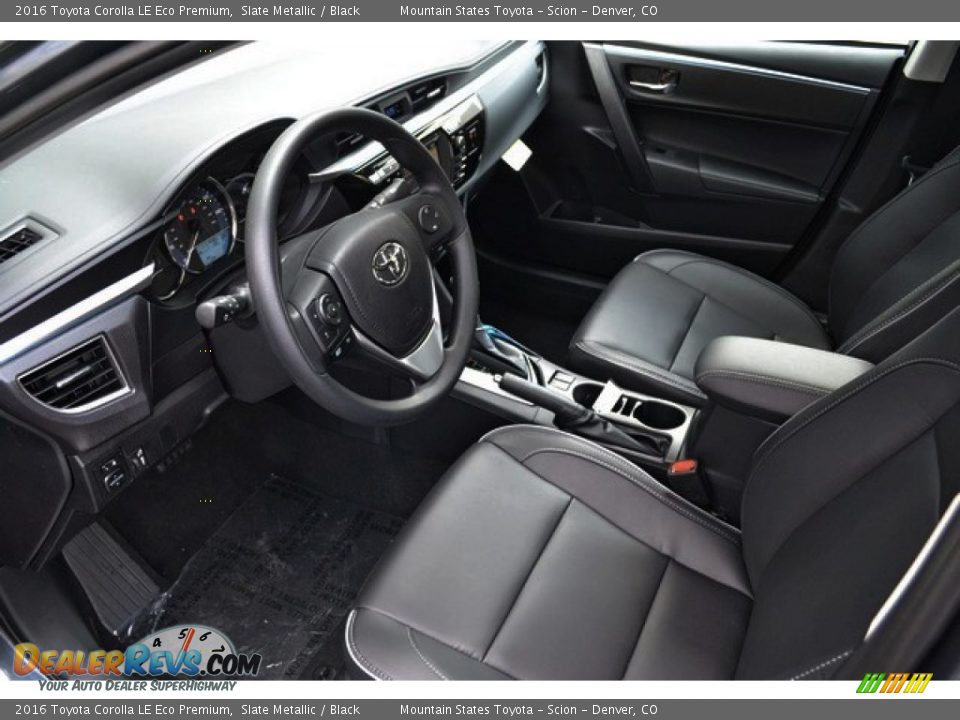 2016 Toyota Corolla LE Eco Premium Slate Metallic / Black Photo #5