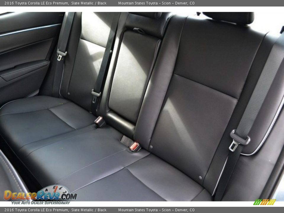 2016 Toyota Corolla LE Eco Premium Slate Metallic / Black Photo #7