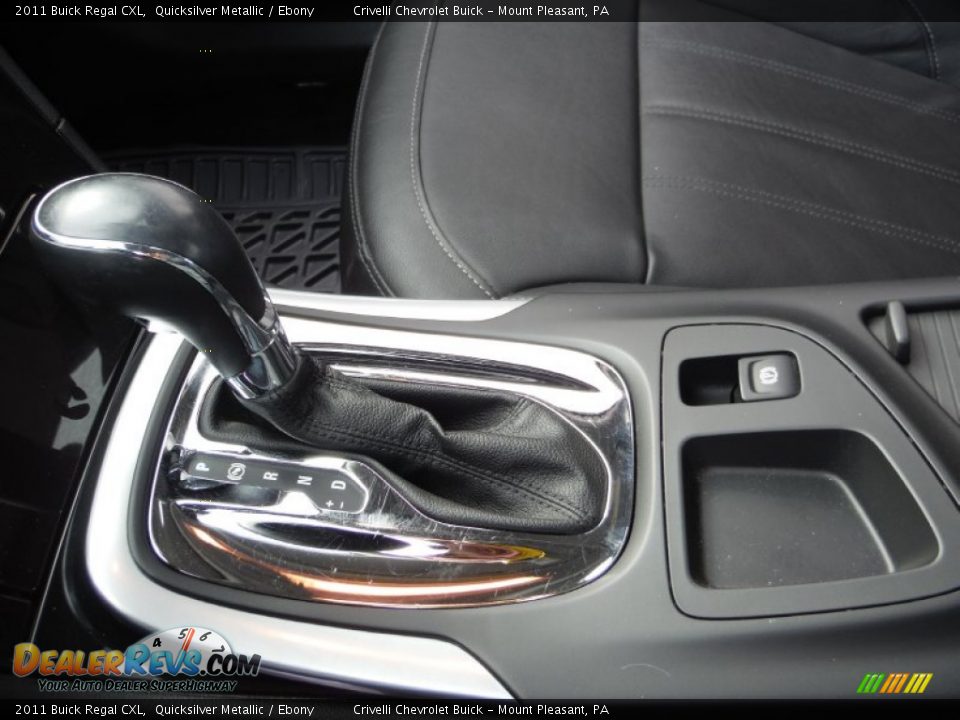 2011 Buick Regal CXL Quicksilver Metallic / Ebony Photo #21
