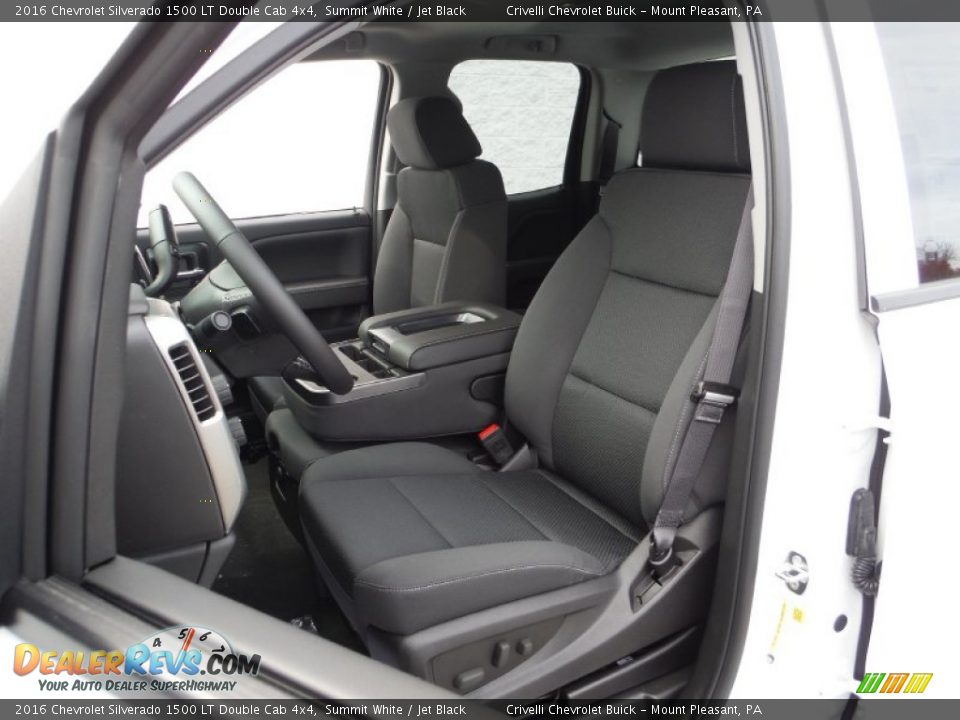 2016 Chevrolet Silverado 1500 LT Double Cab 4x4 Summit White / Jet Black Photo #12