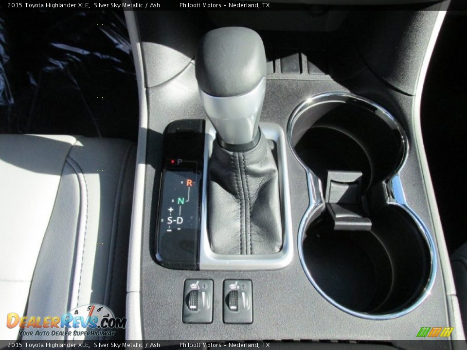 2015 Toyota Highlander XLE Silver Sky Metallic / Ash Photo #30