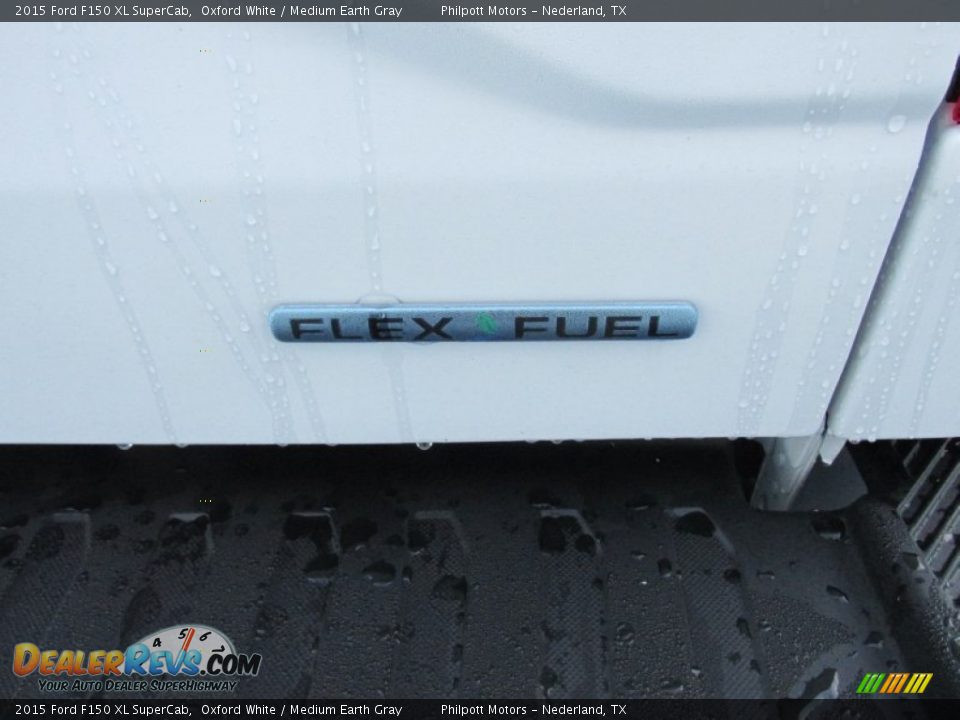 2015 Ford F150 XL SuperCab Oxford White / Medium Earth Gray Photo #15