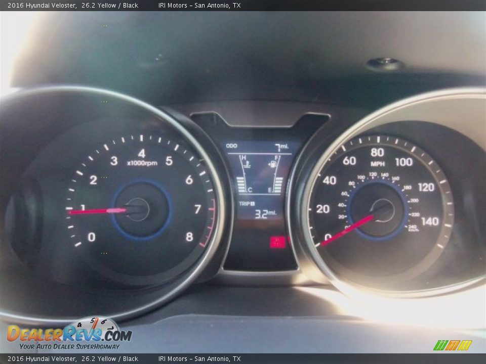 2016 Hyundai Veloster 26.2 Yellow / Black Photo #21