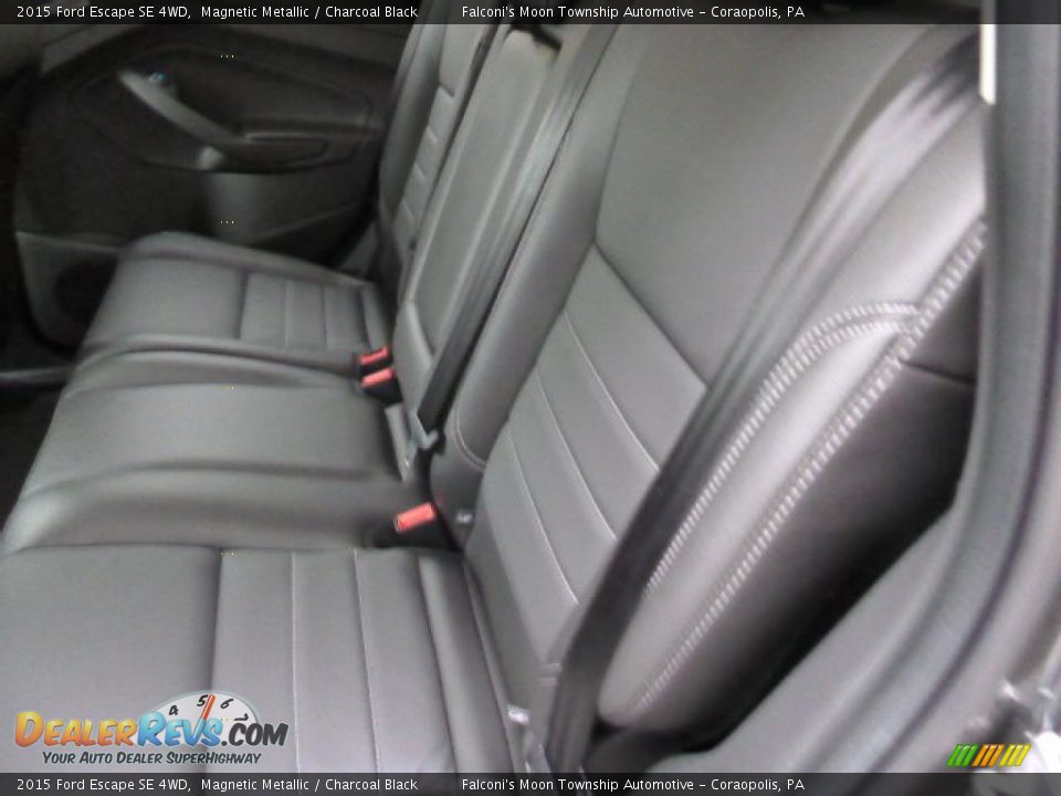 2015 Ford Escape SE 4WD Magnetic Metallic / Charcoal Black Photo #13