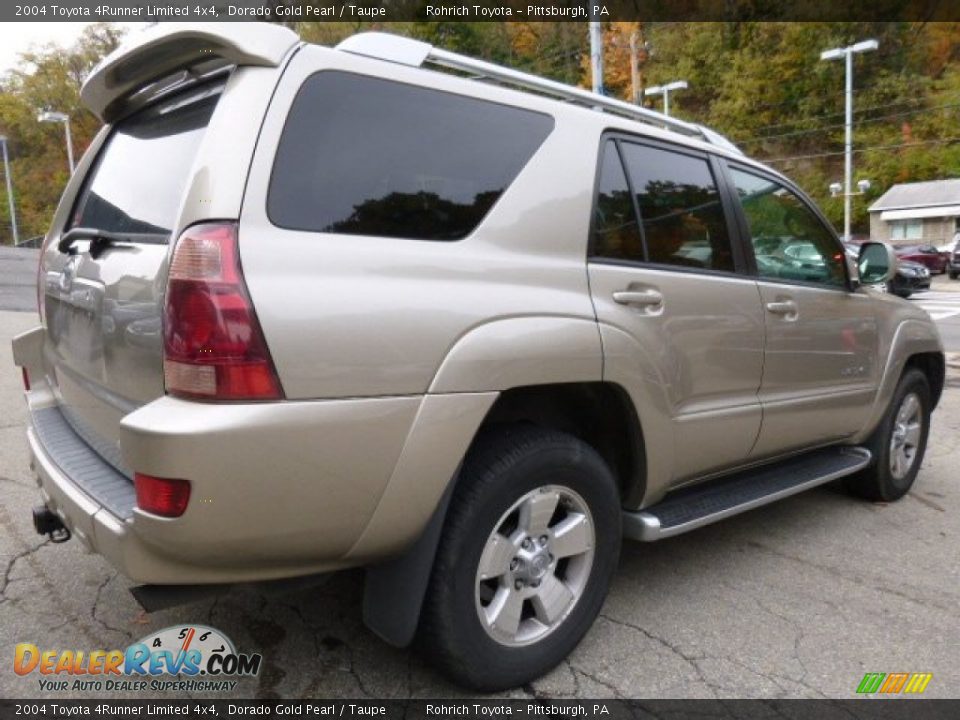 2004 Toyota 4Runner Limited 4x4 Dorado Gold Pearl / Taupe Photo #2