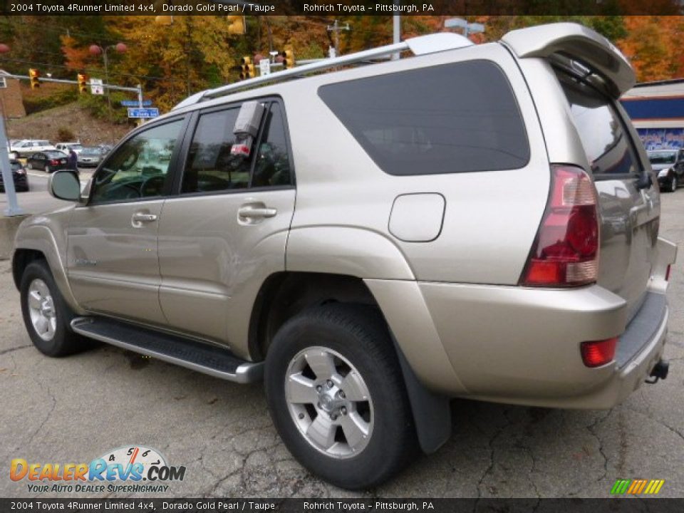 2004 Toyota 4Runner Limited 4x4 Dorado Gold Pearl / Taupe Photo #3