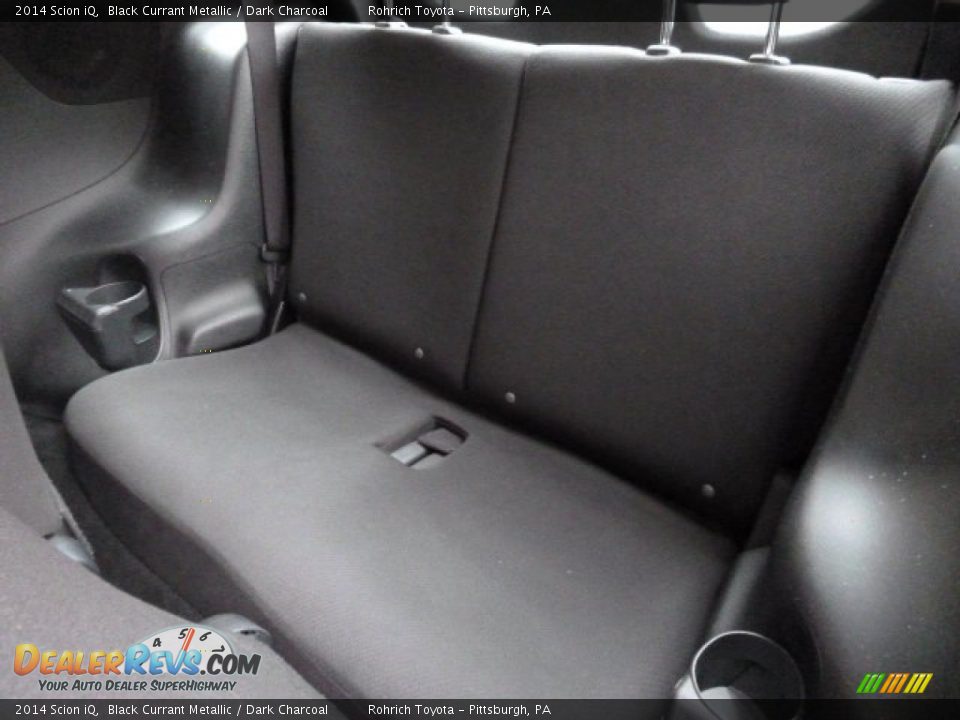 Rear Seat of 2014 Scion iQ  Photo #5