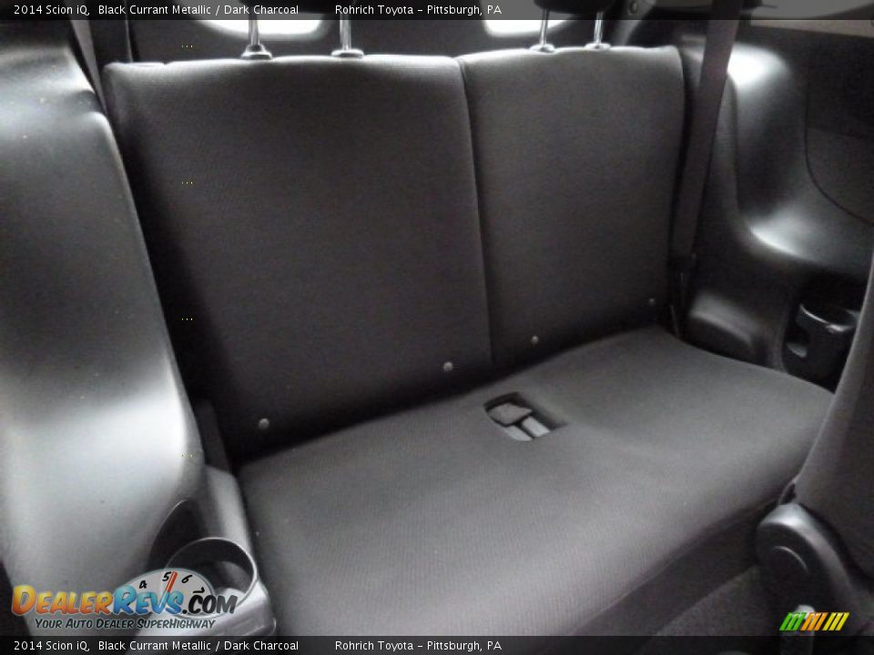 Rear Seat of 2014 Scion iQ  Photo #14