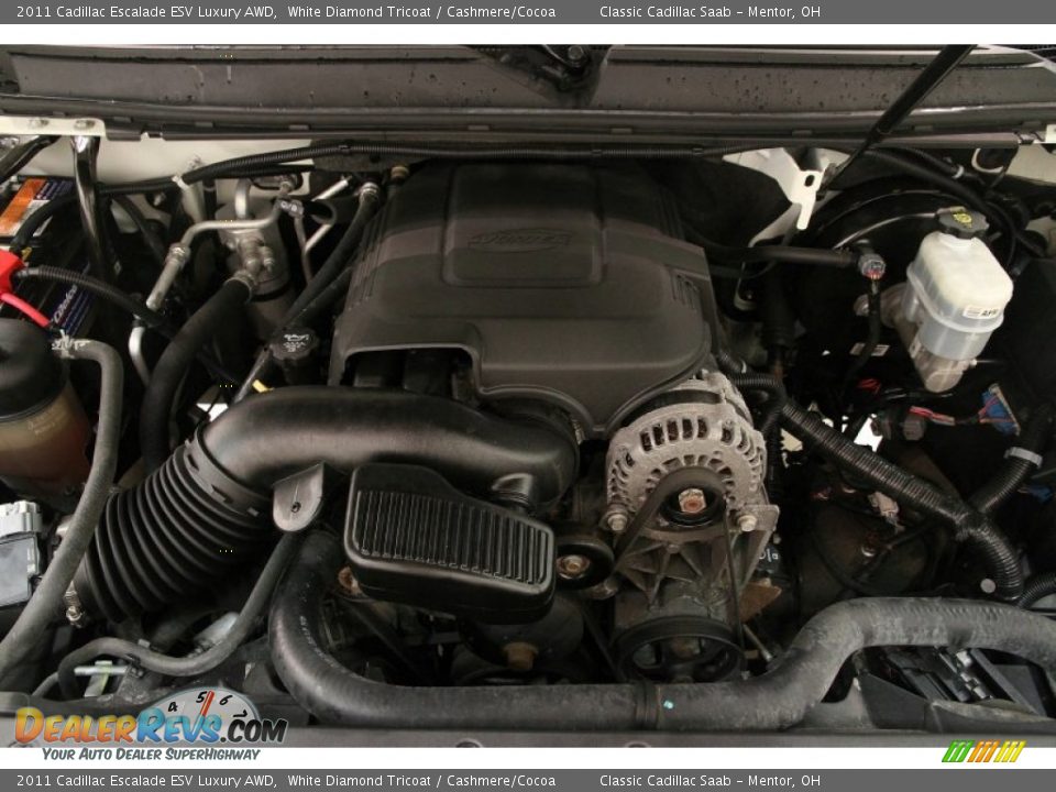 2011 Cadillac Escalade ESV Luxury AWD 6.2 Liter OHV 16-Valve VVT Flex-Fuel V8 Engine Photo #20