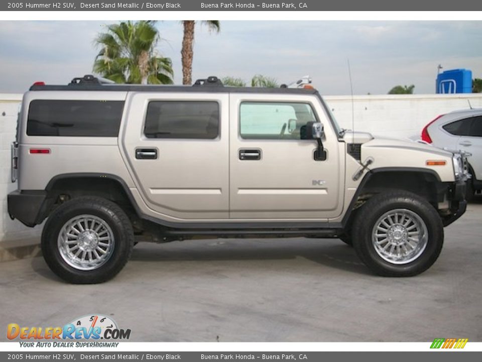 2005 Hummer H2 SUV Desert Sand Metallic / Ebony Black Photo #8