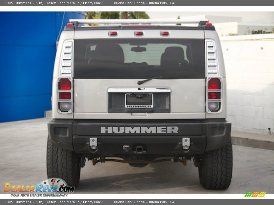 2005 Hummer H2 SUV Desert Sand Metallic / Ebony Black Photo #9