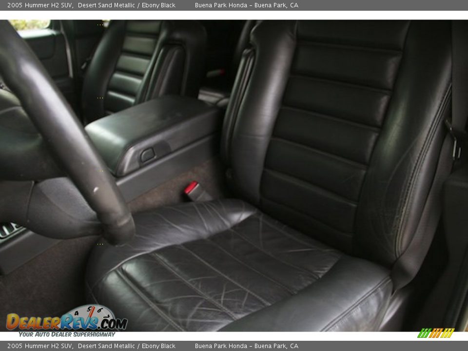 2005 Hummer H2 SUV Desert Sand Metallic / Ebony Black Photo #12