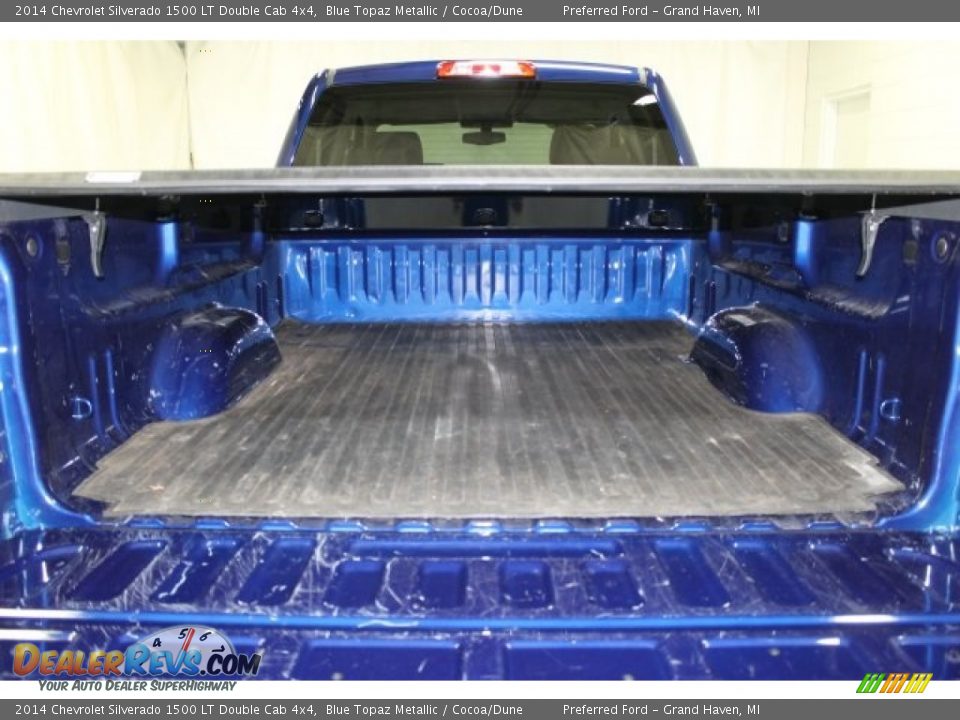 2014 Chevrolet Silverado 1500 LT Double Cab 4x4 Blue Topaz Metallic / Cocoa/Dune Photo #8
