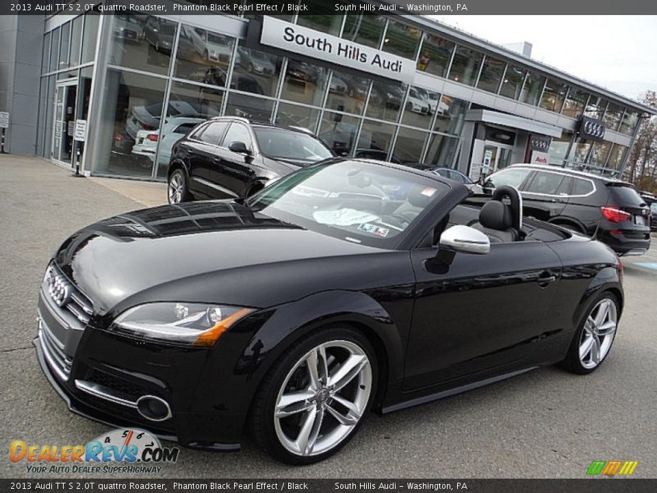 2013 Audi TT S 2.0T quattro Roadster Phantom Black Pearl Effect / Black Photo #1
