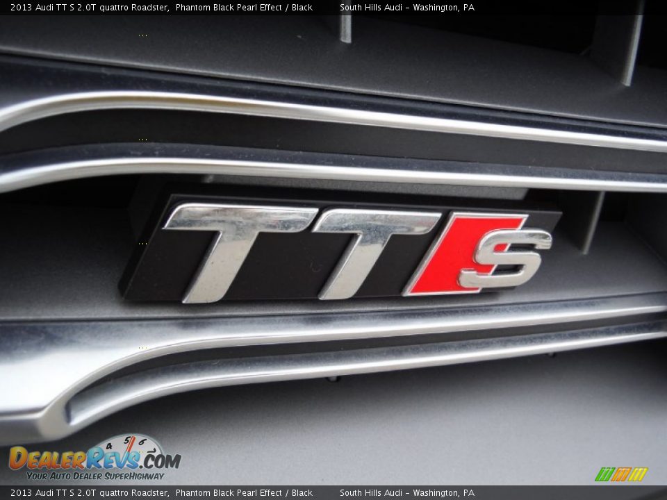 2013 Audi TT S 2.0T quattro Roadster Phantom Black Pearl Effect / Black Photo #8