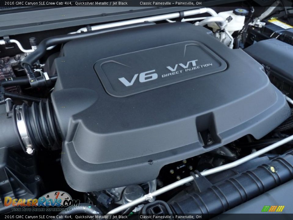 2016 GMC Canyon SLE Crew Cab 4x4 3.6 Liter DI DOHC 24-Valve VVT V6 Engine Photo #10