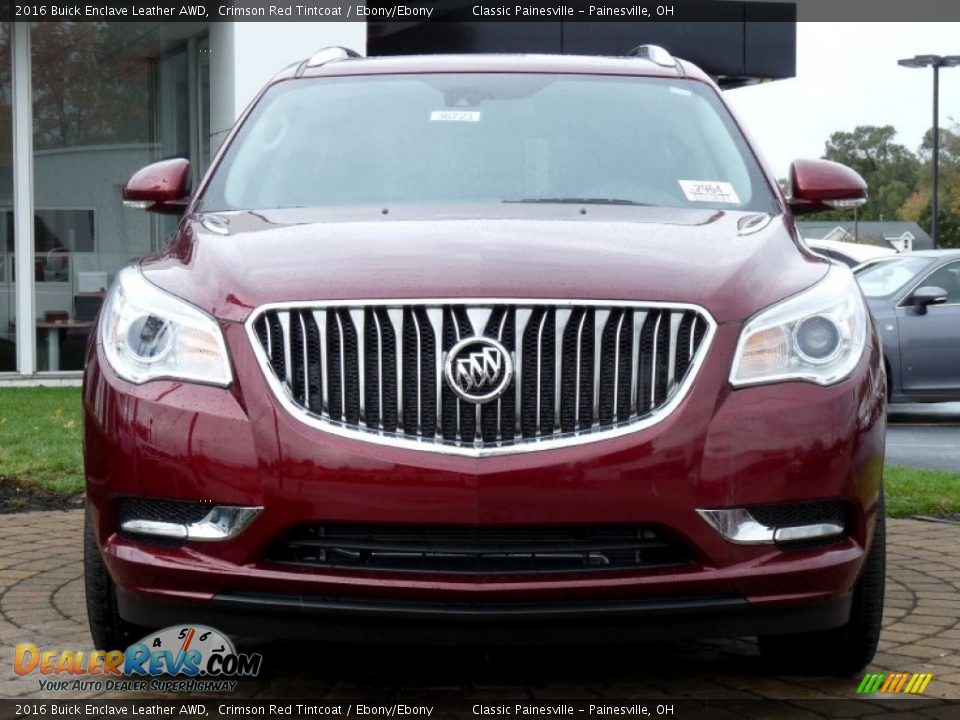 Crimson Red Tintcoat 2016 Buick Enclave Leather AWD Photo #3