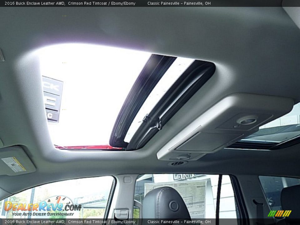 Sunroof of 2016 Buick Enclave Leather AWD Photo #6