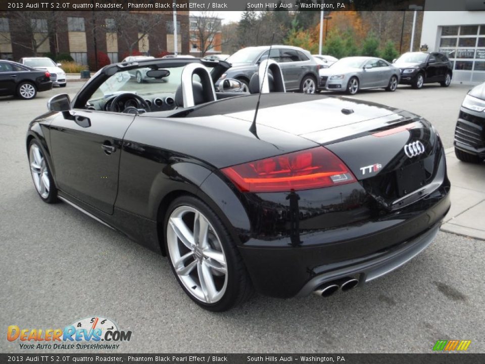 Phantom Black Pearl Effect 2013 Audi TT S 2.0T quattro Roadster Photo #19