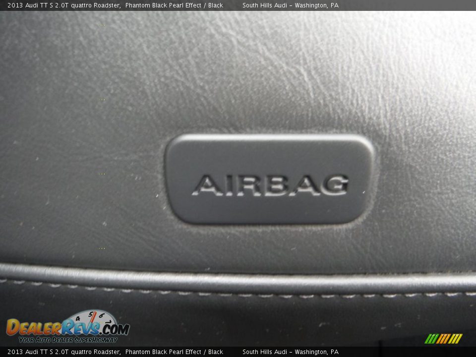 2013 Audi TT S 2.0T quattro Roadster Phantom Black Pearl Effect / Black Photo #29