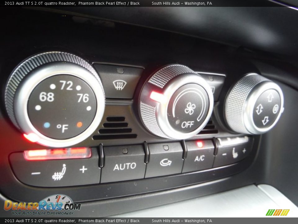 Controls of 2013 Audi TT S 2.0T quattro Roadster Photo #31
