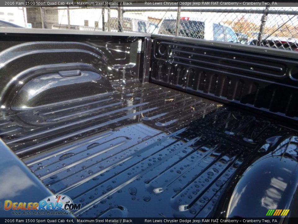 2016 Ram 1500 Sport Quad Cab 4x4 Maximum Steel Metallic / Black Photo #3
