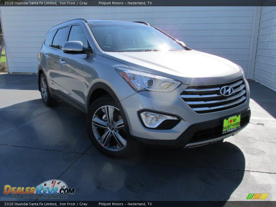 2016 Hyundai Santa Fe Limited Iron Frost / Gray Photo #1