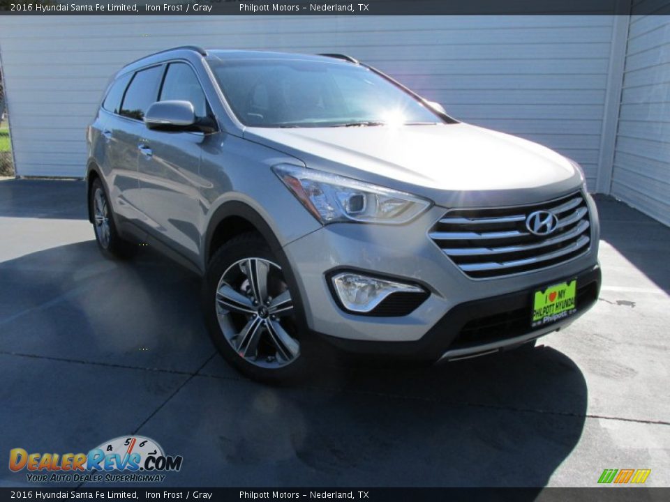 2016 Hyundai Santa Fe Limited Iron Frost / Gray Photo #2