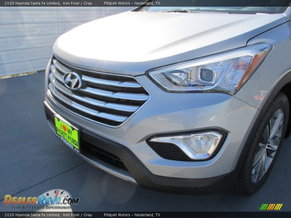 2016 Hyundai Santa Fe Limited Iron Frost / Gray Photo #10