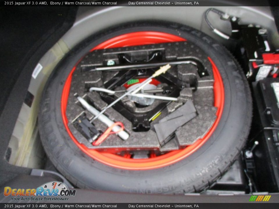 2015 Jaguar XF 3.0 AWD Ebony / Warm Charcoal/Warm Charcoal Photo #16