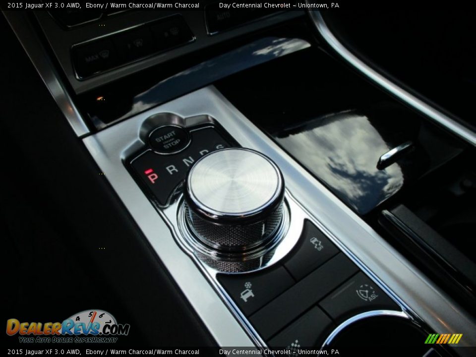 2015 Jaguar XF 3.0 AWD Ebony / Warm Charcoal/Warm Charcoal Photo #26
