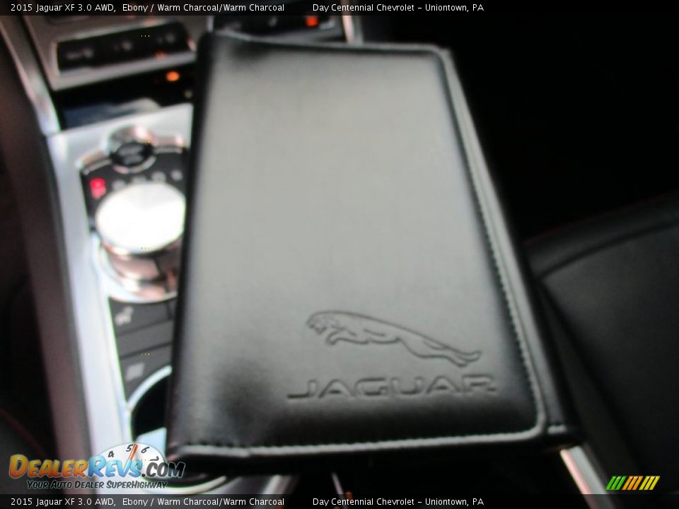2015 Jaguar XF 3.0 AWD Ebony / Warm Charcoal/Warm Charcoal Photo #32