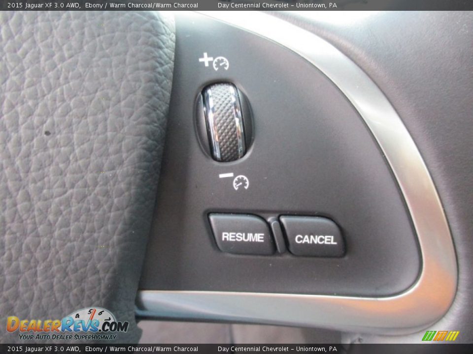 2015 Jaguar XF 3.0 AWD Ebony / Warm Charcoal/Warm Charcoal Photo #34