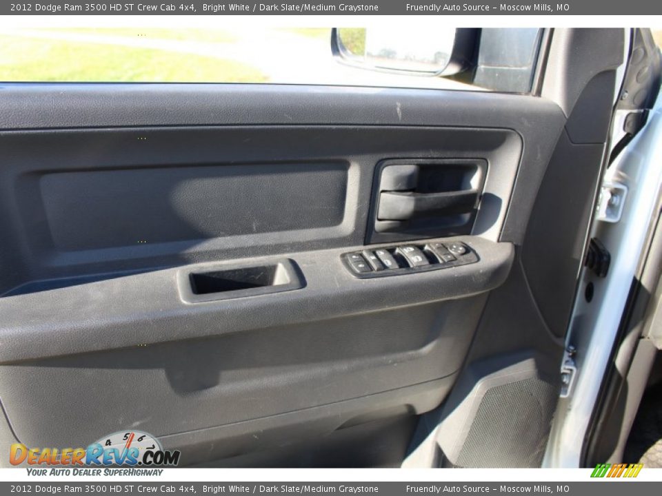 2012 Dodge Ram 3500 HD ST Crew Cab 4x4 Bright White / Dark Slate/Medium Graystone Photo #8