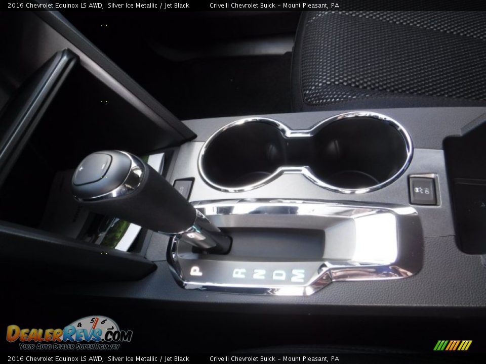 2016 Chevrolet Equinox LS AWD Silver Ice Metallic / Jet Black Photo #14