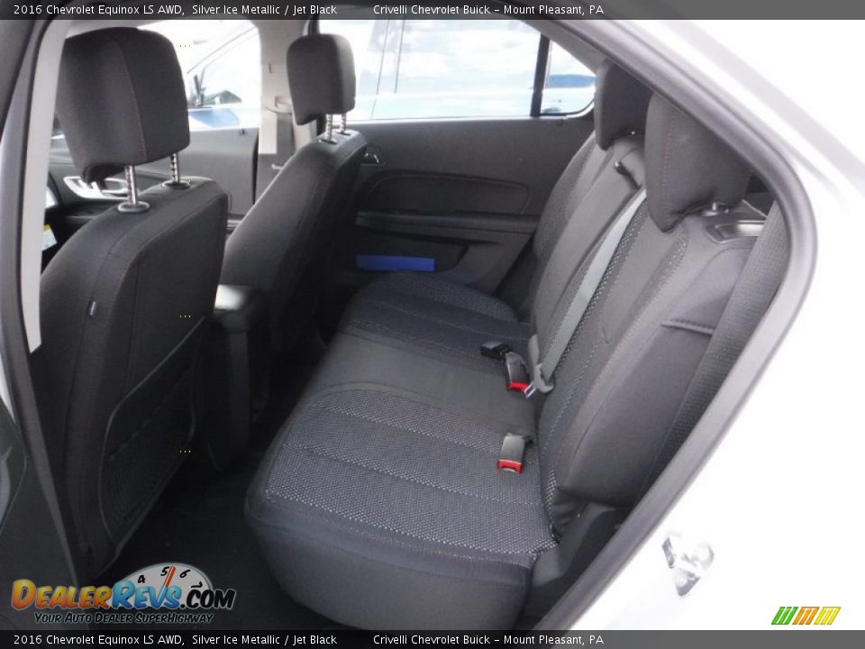 2016 Chevrolet Equinox LS AWD Silver Ice Metallic / Jet Black Photo #18