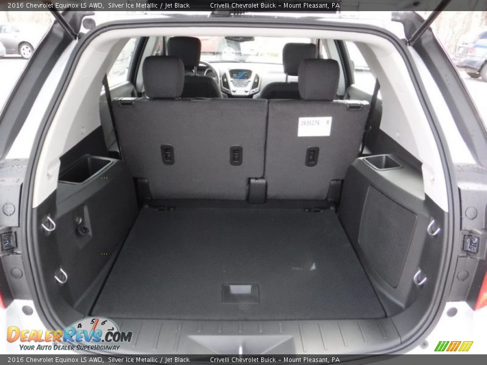 2016 Chevrolet Equinox LS AWD Silver Ice Metallic / Jet Black Photo #19
