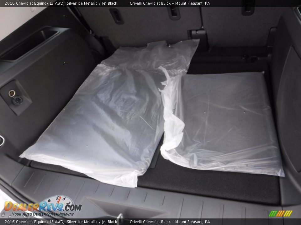 2016 Chevrolet Equinox LS AWD Silver Ice Metallic / Jet Black Photo #20