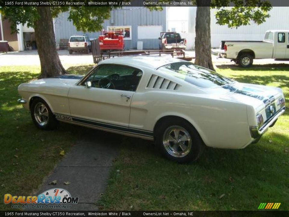 Wimbledon White 1965 Ford Mustang Shelby GT350 Recreation Photo #1