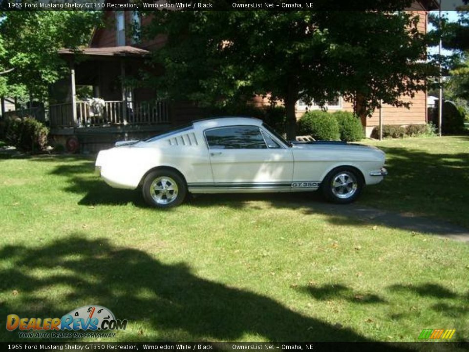 Wimbledon White 1965 Ford Mustang Shelby GT350 Recreation Photo #2