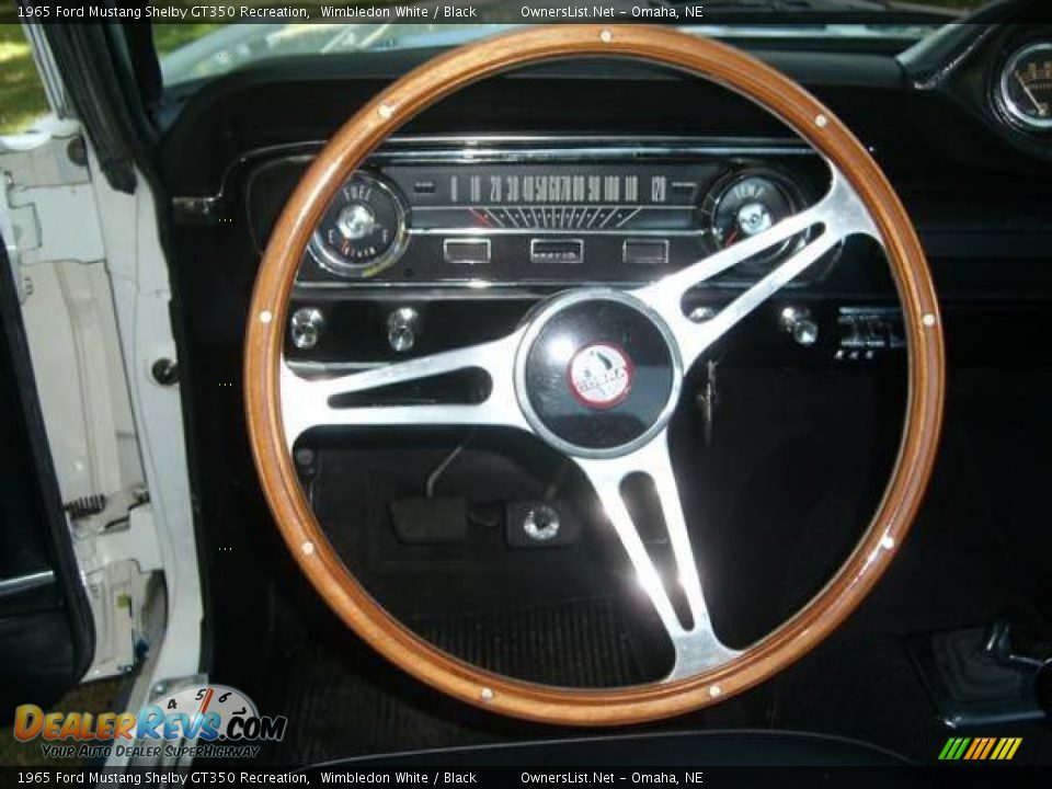 1965 Ford Mustang Shelby GT350 Recreation Steering Wheel Photo #7
