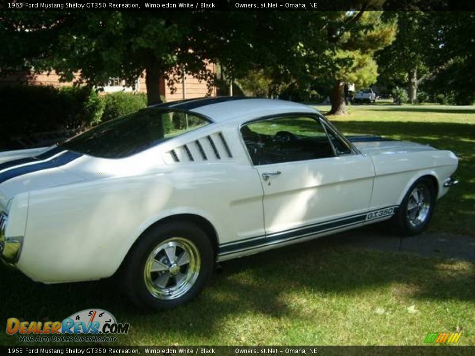 1965 Ford Mustang Shelby GT350 Recreation Wimbledon White / Black Photo #18