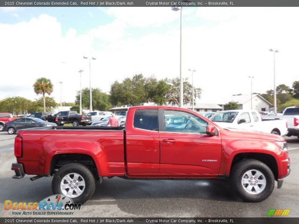 Red Hot 2015 Chevrolet Colorado Extended Cab Photo #9