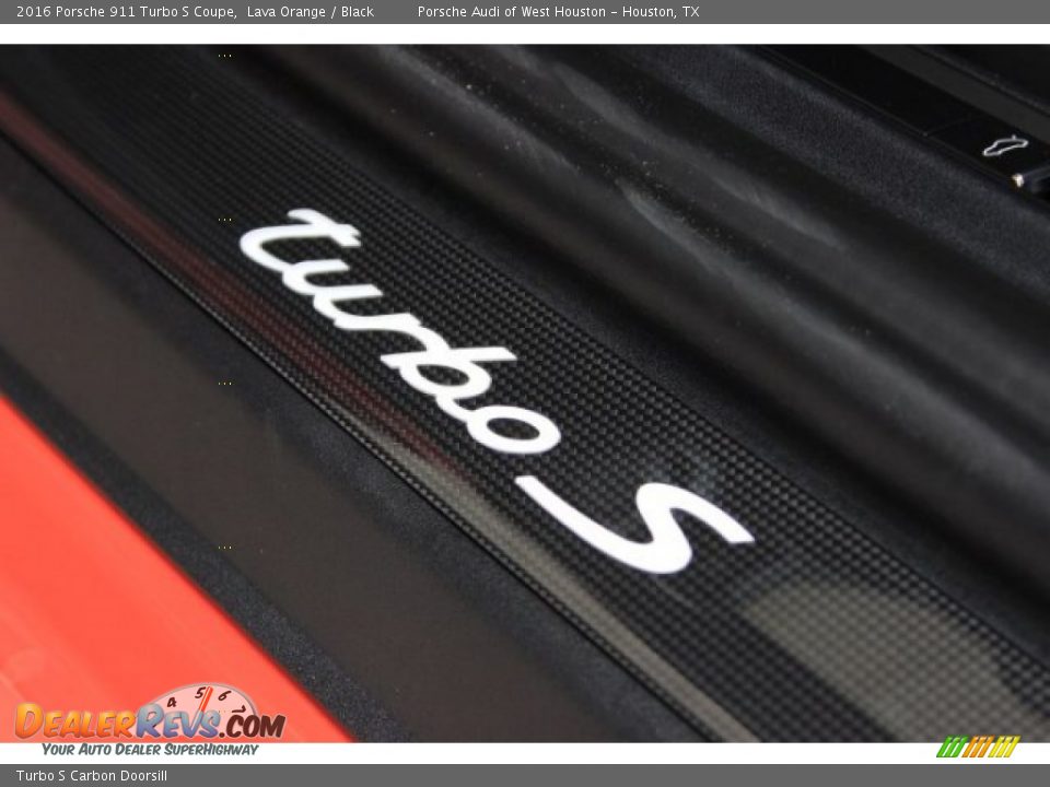 Turbo S Carbon Doorsill - 2016 Porsche 911
