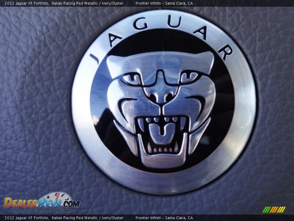 2012 Jaguar XF Portfolio Italian Racing Red Metallic / Ivory/Oyster Photo #11