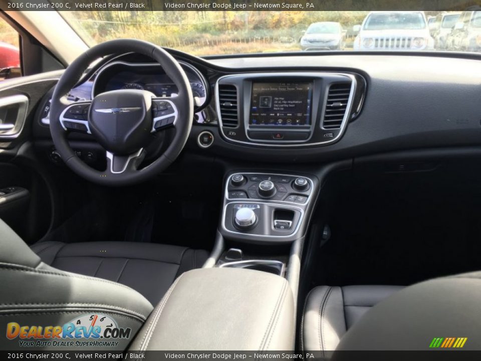 2016 Chrysler 200 C Velvet Red Pearl / Black Photo #4