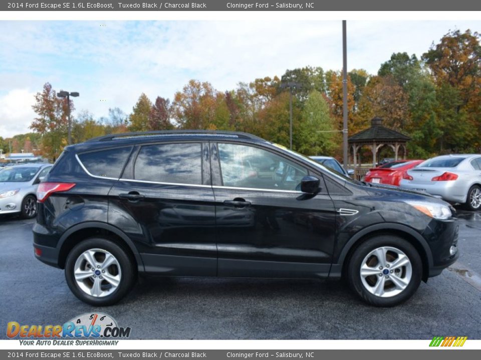 2014 Ford Escape SE 1.6L EcoBoost Tuxedo Black / Charcoal Black Photo #2