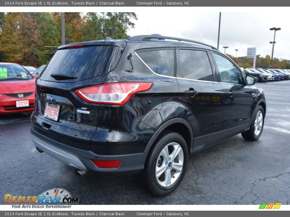 2014 Ford Escape SE 1.6L EcoBoost Tuxedo Black / Charcoal Black Photo #3
