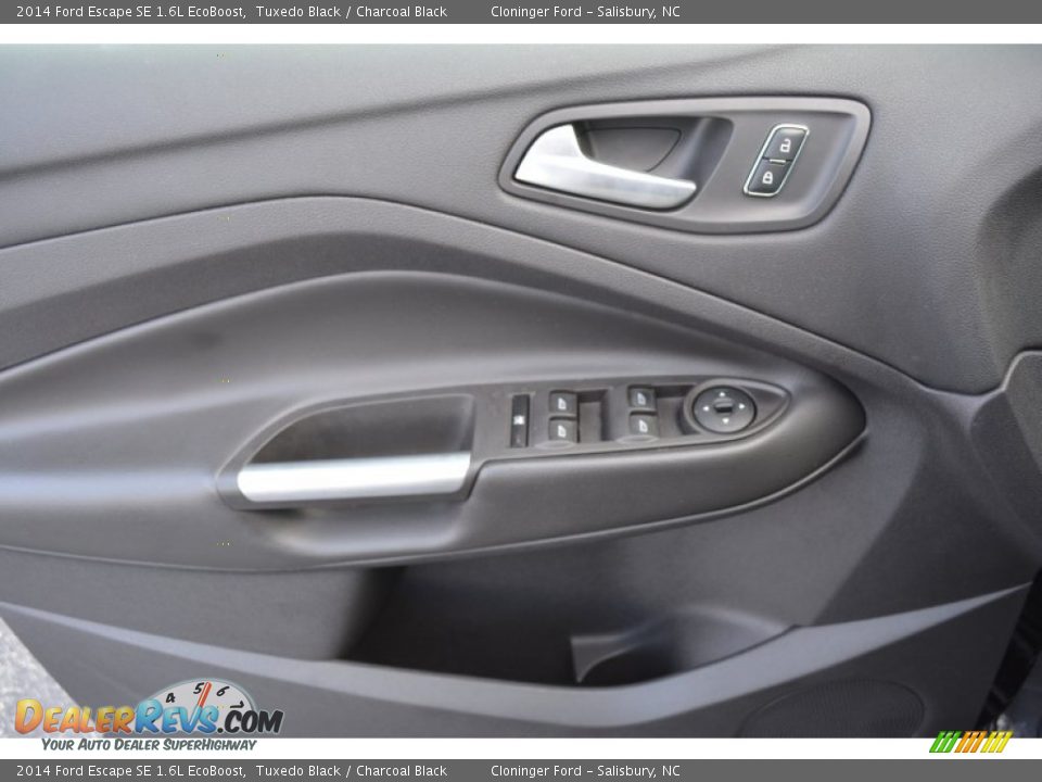 2014 Ford Escape SE 1.6L EcoBoost Tuxedo Black / Charcoal Black Photo #9