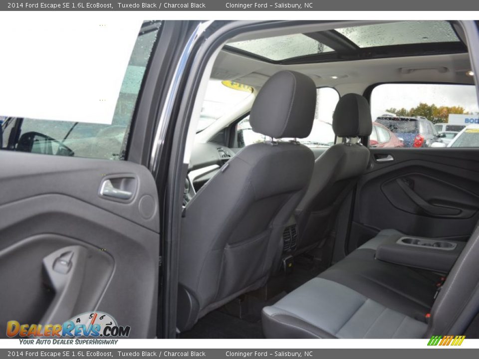2014 Ford Escape SE 1.6L EcoBoost Tuxedo Black / Charcoal Black Photo #13